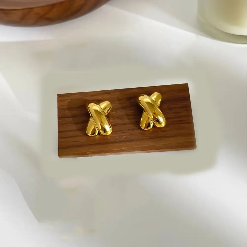 Luxe Knot Studs